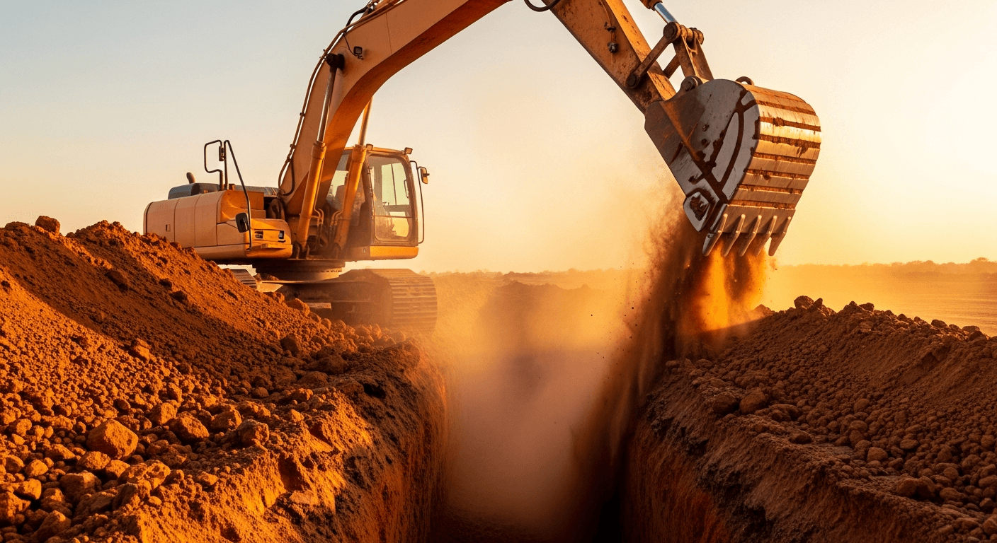 Location de pelles excavatrices